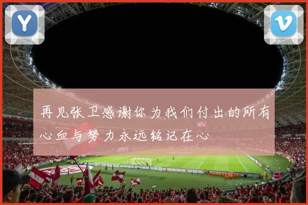 再见张卫感谢你为我们付出的所有心血与努力永远铭记在心